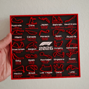Calendario F1 · Circuitos 2026